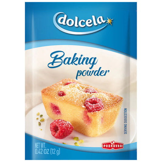 Podravka Baking Powder - 0.4oz Sachets x 48 pack (Croatia)