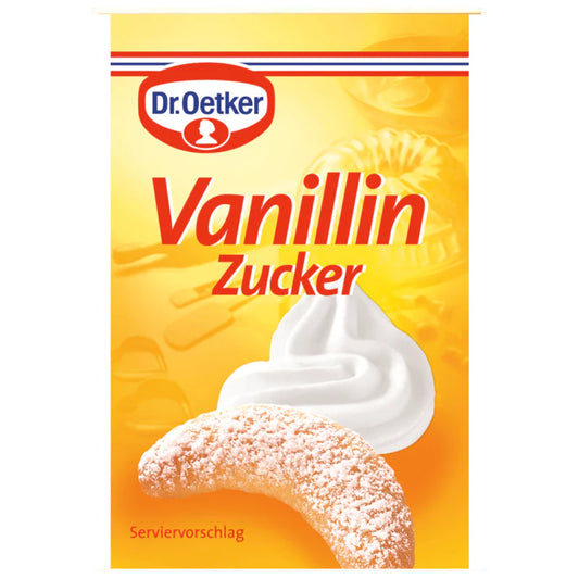 Dr. Oetker Vanilla Sugar - 10 0.3oz Packets x 40 pack (Germany)