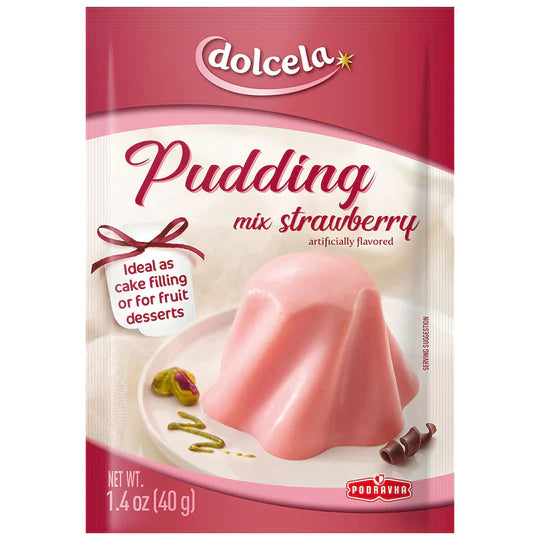 Podravka Pudding Strawberry, 40g (Croatia)