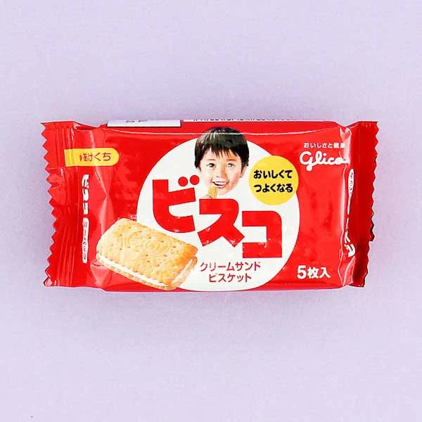 Glico Bisuko, Cream Biscuit (Japan)