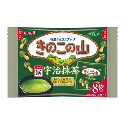 Meiji Kinoko no Yama, Matcha (Japan)