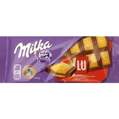 Milka & Lu Chocolate Bar, 87g (Germany)