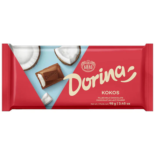 Kras Dorina Coconut Chocolate, 98g (Croatia)