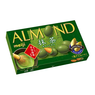 Meiji Almond Chocolate, Matcha (Japan)