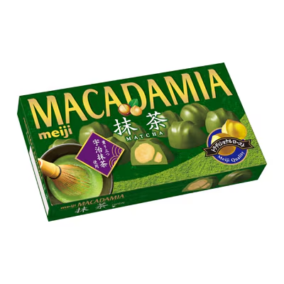 Meiji Macadamia Chocolate, Matcha (Japan)