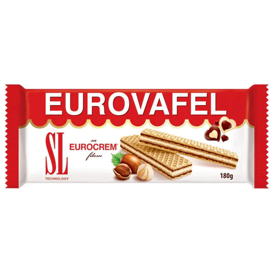 Takovo Eurovafel w/ Eurocrem Wafers, 180g (Serbia)