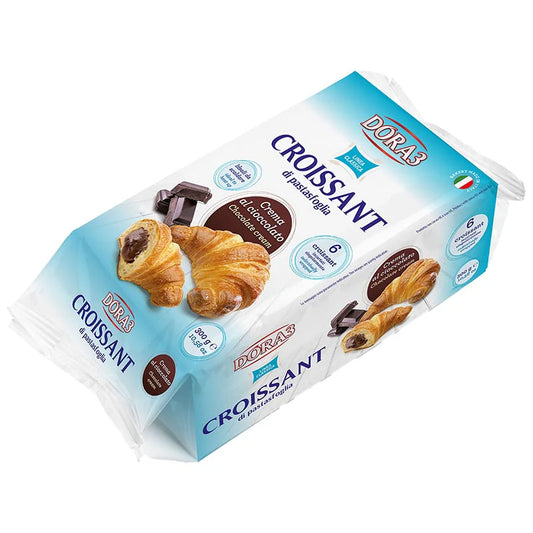 Dora3 Chocolate Cream Croissant - 10.6oz Boxes x 8 pack (Italy)