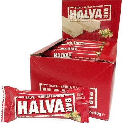 Haitoglou Halva Bar w/ Vanilla Flavor, 40g (Greece)