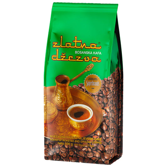 Vispak Ground Coffee - 17.6oz Bags x 16 pack (Bosnia)