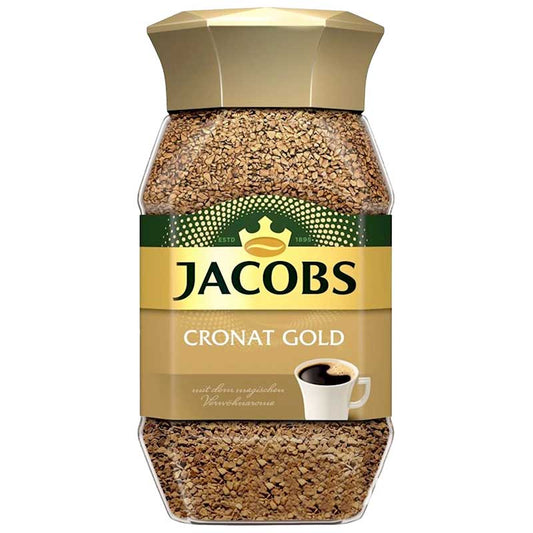Jacobs Cronat Gold Coffee - 7.1oz Jars x 6 pack (Germany)