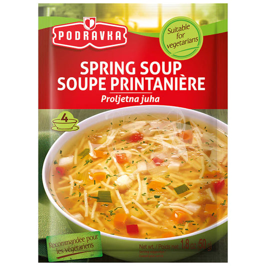 Podravka Proljetna Soup - 1.8oz Sachets x 18 Pack (Croatia)