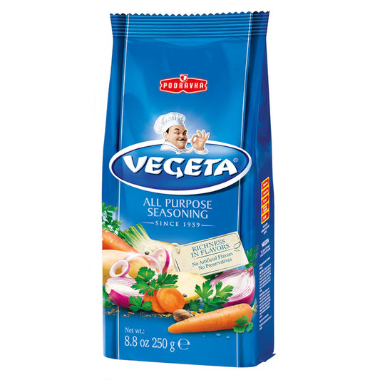 Podravka Vegeta Seasoning - 8.8oz Bags x 16 pack (Croatia)
