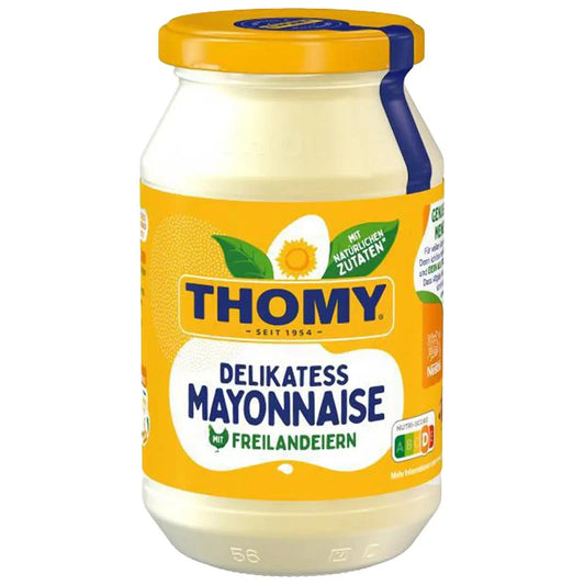 Thomy Delikatess Mayonnaise - 17.6oz Jars x 6 pack (Germany)