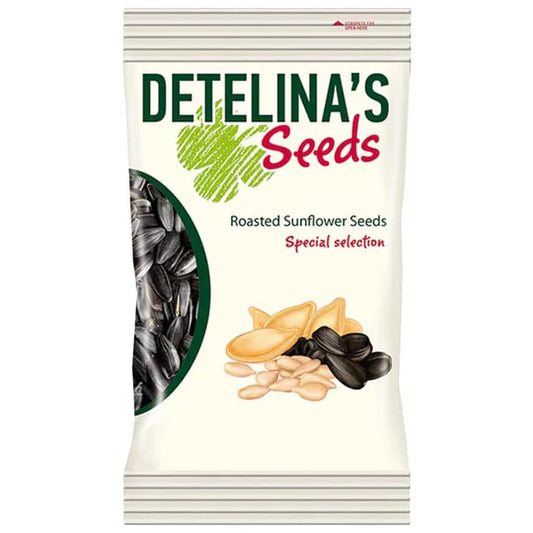 Detelina's Roasted Sunflower Seeds, 200g (Bulgaria)