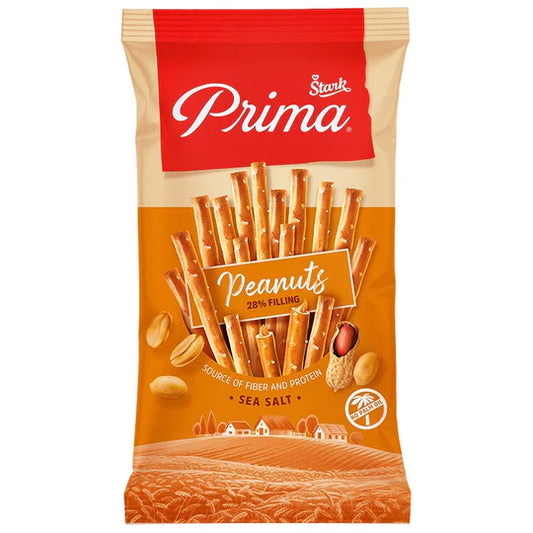 Stark Prima Peanut Filled Pretzel Sticks, 40g (Serbia)
