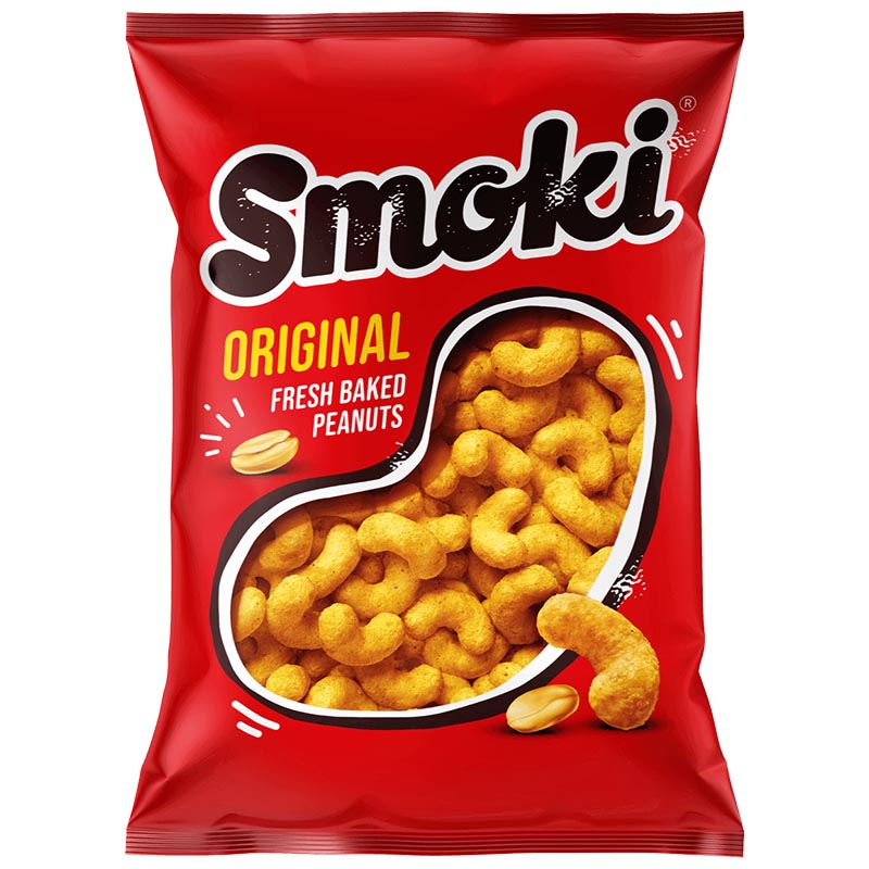 Stark Smoki Peanut Snacks - 1.7oz Bags x 40 Pack (Serbia)