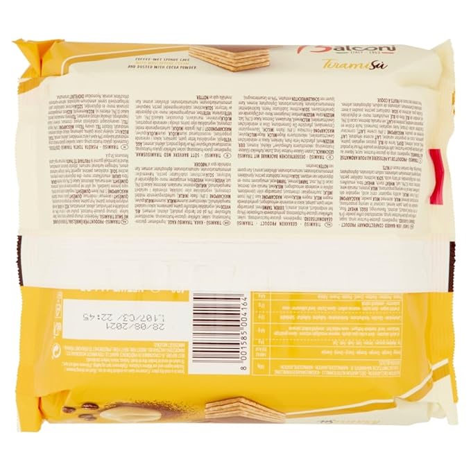 Balconi Torta Tiramisu Cake - 14.1oz Cakes x 6 pack (Italy)