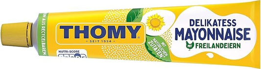 Thomy Delikatess Mayonnaise - 7.1oz Tubes x 12 pack (Germany)