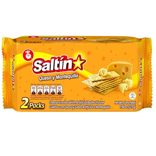 Saltin Noel Cheese and Butter Crackers, 7.93 oz (Colombia)