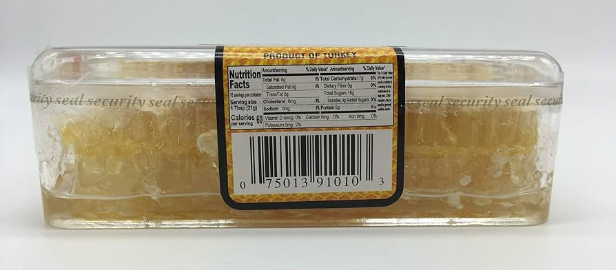 Pyramid Honey With Comb - 12.3oz Trays x 18 pack (Turkey)