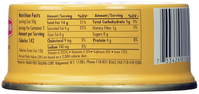 Podravka Tea Time Pork Pate - 3.5oz Tins x 60 pack (Croatia)