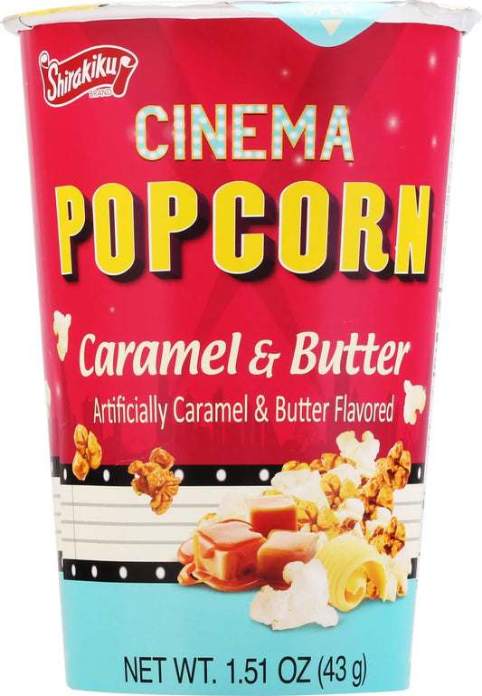 SHIRAKIKU Popcorn, Caramel & Butter (Japan)