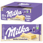 Milka White Chocolate Bar - 3.5oz Bars x 22 pack (Germany)