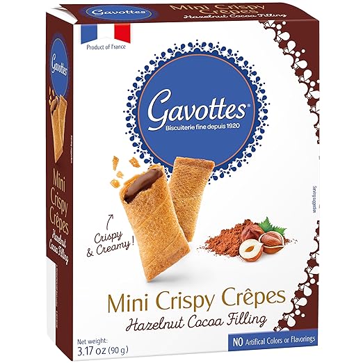Gavottes Wafer Bites , Hazelnut & Cocoa (France)