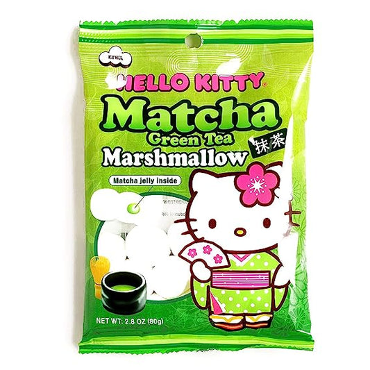 Eiwa Hello Kitty Marshmallows, Green Tea (Japan)