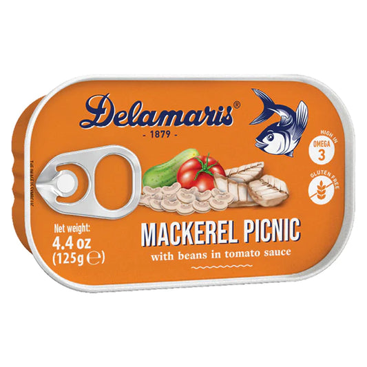 Delamaris Picnic Mackerel Salad, 125g (Slovenia)