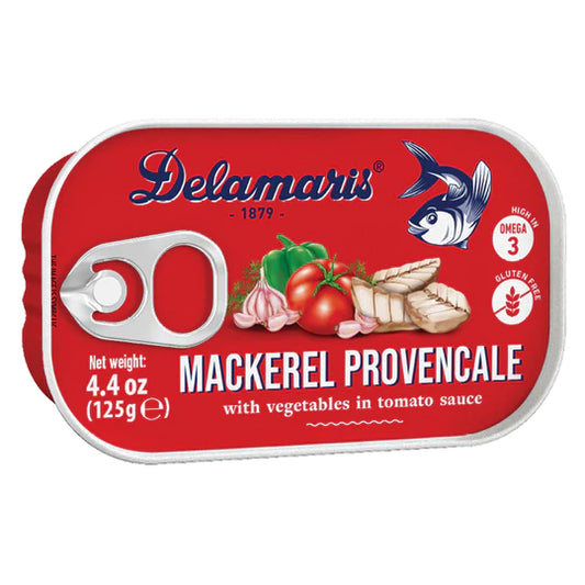 Delamaris Provencale Mackerel Salad, 125g (Slovenia)