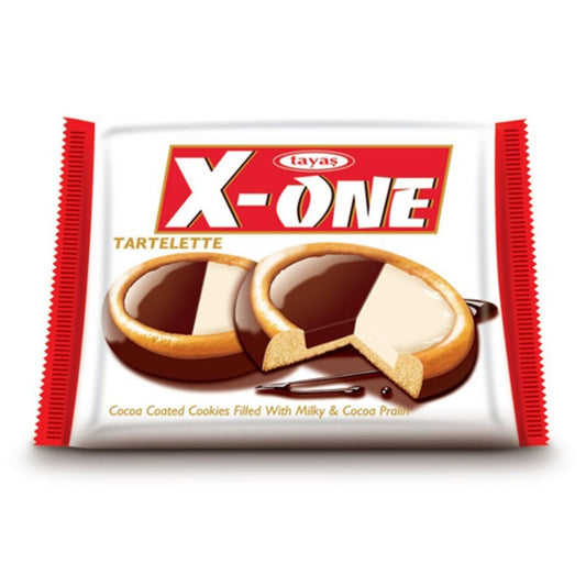 Tayas X-one , cacao coated biscuit (Turkey)