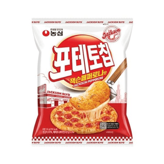 Nongshim Potato Chip, Jackson Pepperoni (Korea)