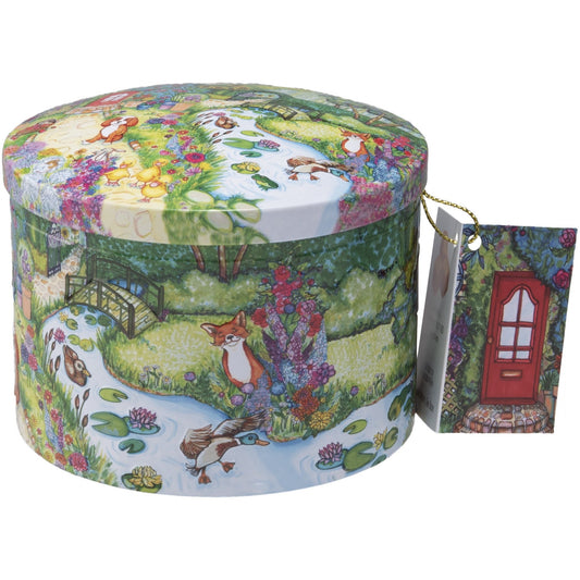 Country Garden Tin with Dairy Cream Fudge