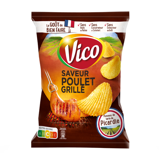 Vico Chips, Grilled Chicken (France)
