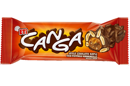 ETI Canga chocolate with peanuts (Turkey)