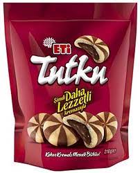 Eti Tutku Mosaic Biscuit, Cocoa Cream (Turkey)