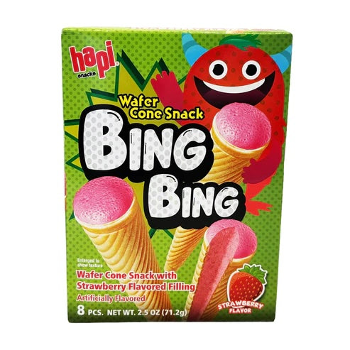 Hapi Bing Bing Ice Cream, Strawberry (Korea)