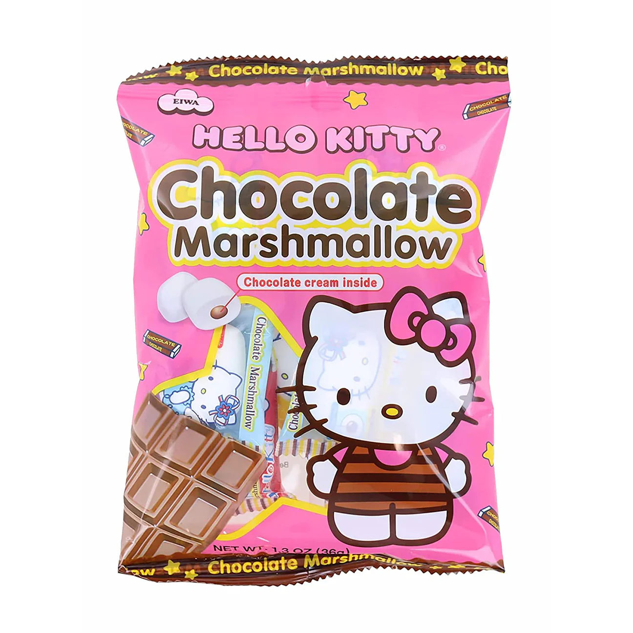 Eiwa Hello Kitty Marshmallows, Chocolate (Japan)