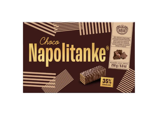 Kras Napolitanke Choco Covered Wafers - 8.8oz Wafers x 12 pack (Croatia)
