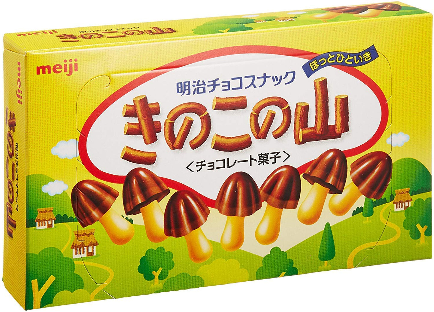 Meiji Kinoko no Yama - Chocolate Mushroom Biscuits | Japanese Snacks