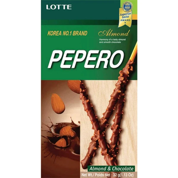Lotte Pepero, Almond & Chocolate (Korea)