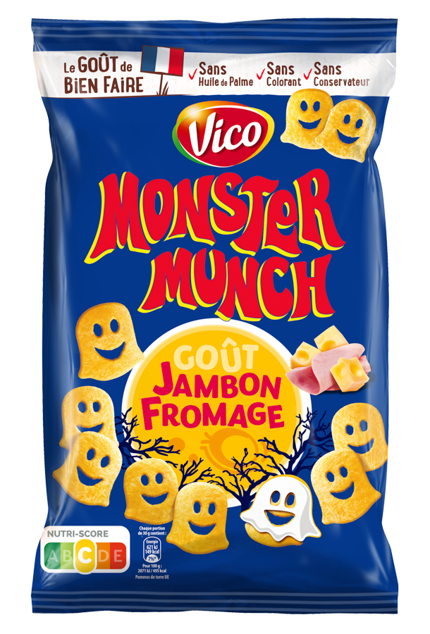 Vico Monster Munch, Ham Cheese (France)