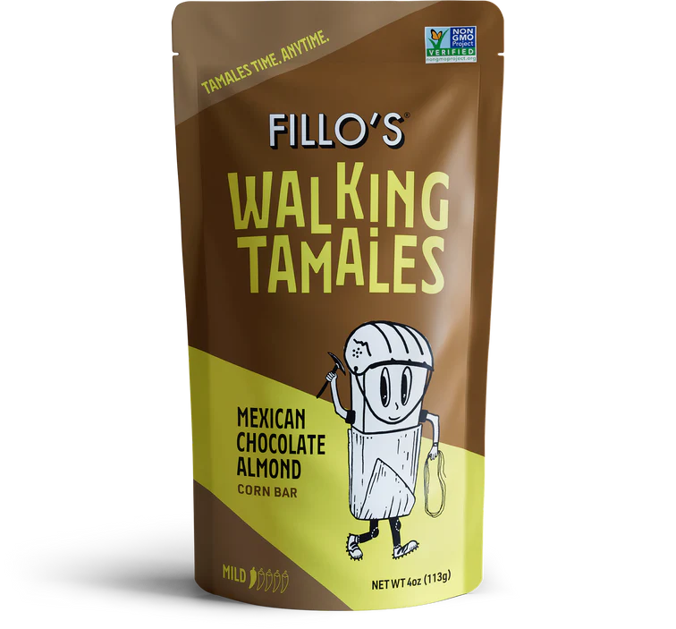 FILLO'S Walking Tamales Mexican Chocolate Almond, 113g (Mexico)