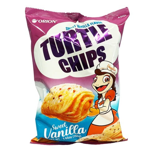 Orion Turtle Chips, Sweet Vanilla From Korea | Try The World