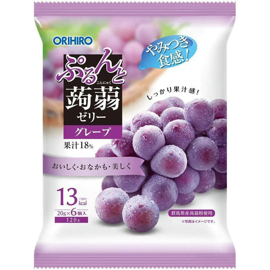 Orihiro Konjac, Jelly grapes (Japan)