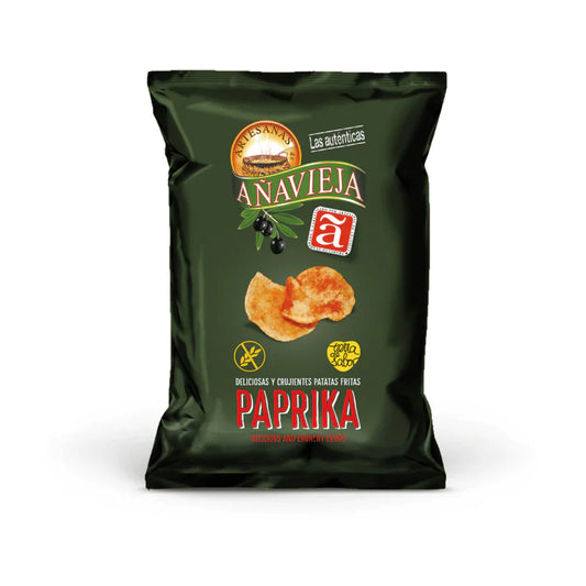 Añavieja Potato Chips, Olive Oil & Paprika (Spain)