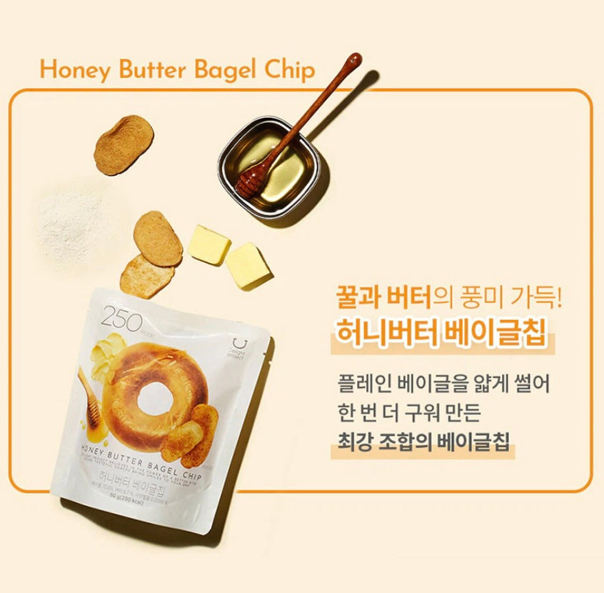 Delight Project Bagel Chips, Honey Butter From Korea | Try The World