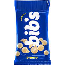 BIBS chocolate balls, white chocolate (Brazil)