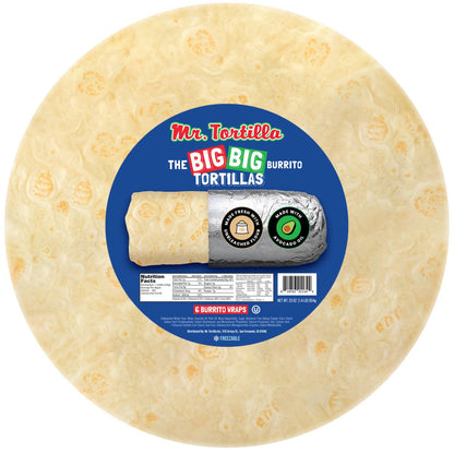 BIG BIG Burrito Tortillas - 12 Wraps